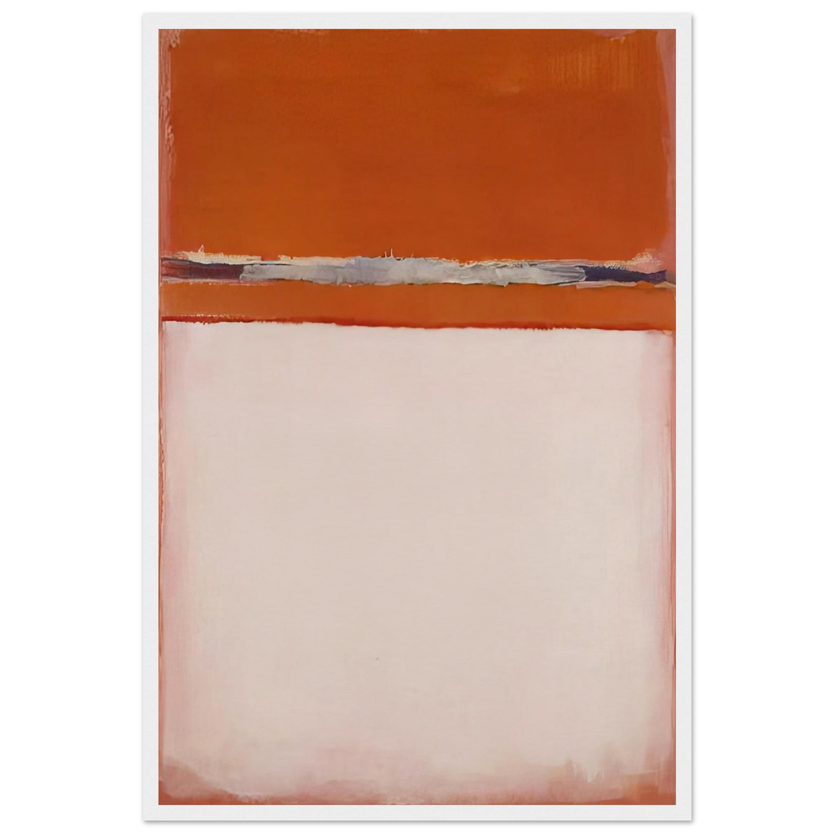 No.18 - 1951 Framed Poster | Mark Rothko Framed Prints Wall Art | Rothko Prints