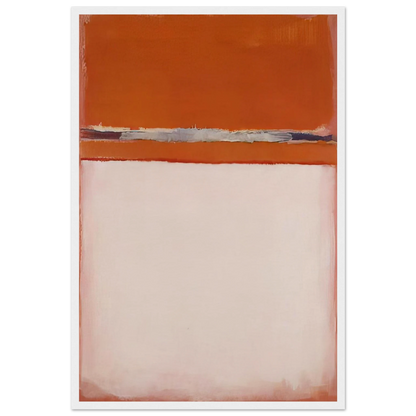 No.18 - 1951 Framed Poster | Mark Rothko Framed Prints Wall Art | Rothko Prints