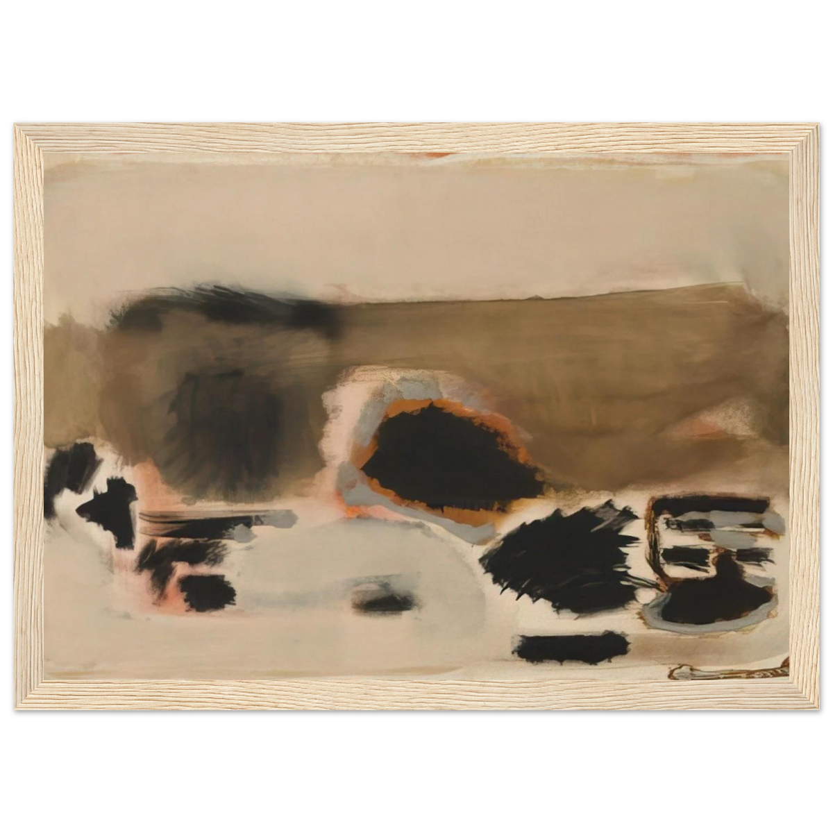 No.5No.24 - 1948 Framed Poster | Mark Rothko Framed Prints Wall Art | Rothko Prints