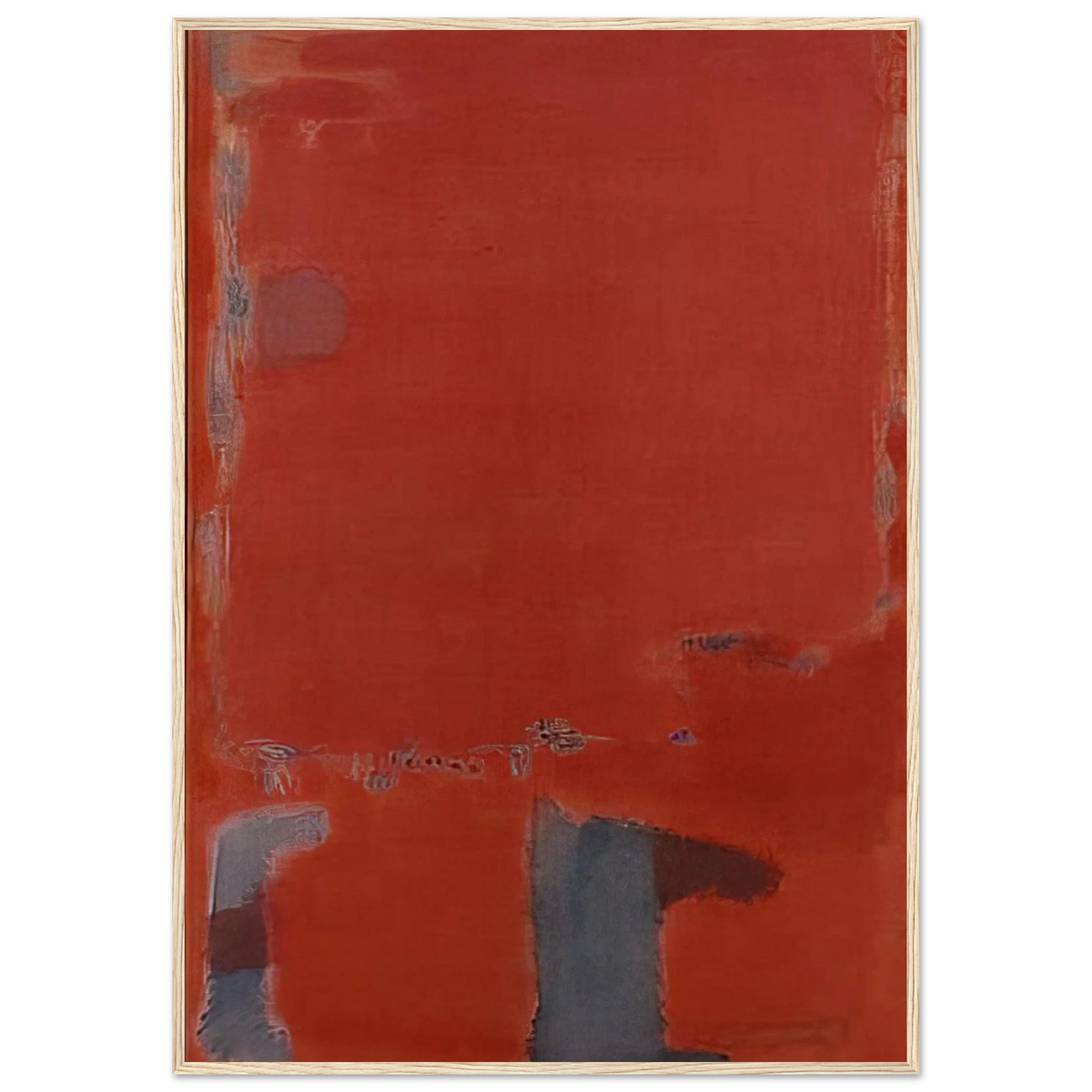 No. 21 - c.1949  New York , United States Framed Poster | Mark Rothko Framed Prints Wall Art | Rothko Prints