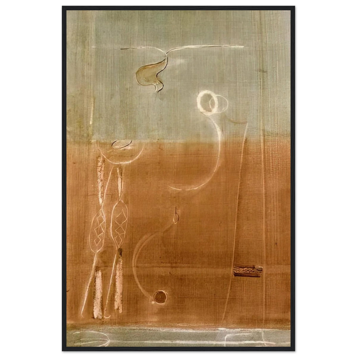 Aubade - 1944 Framed Poster | Mark Rothko Framed Prints Wall Art | Rothko Prints