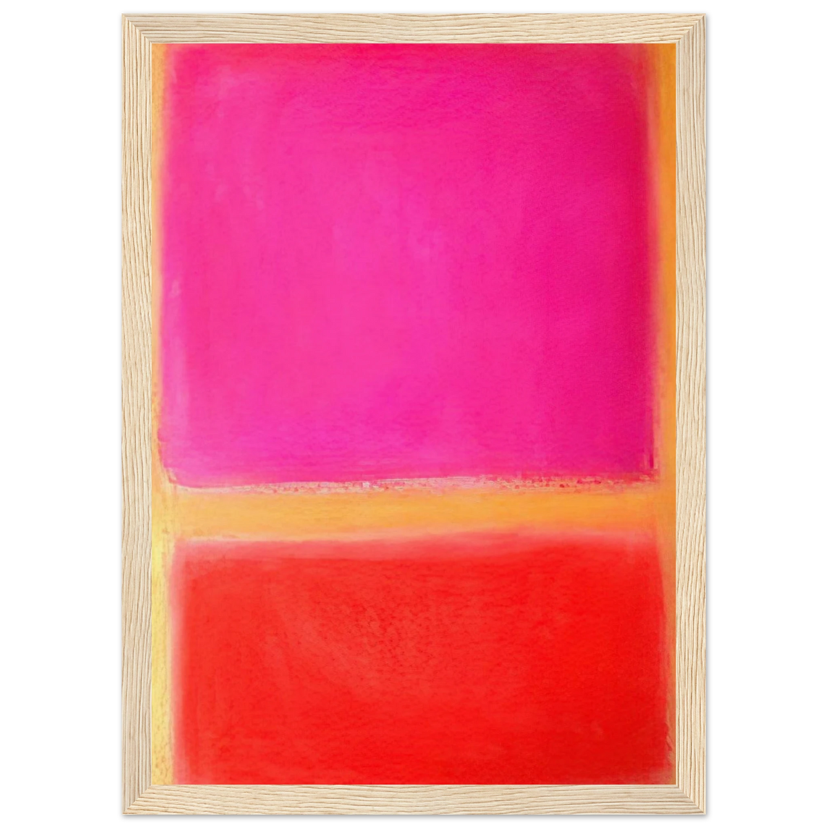 Untitled - Color Field Painting Framed Poster | Mark Rothko Framed Prints Wall Art | Rothko Prints