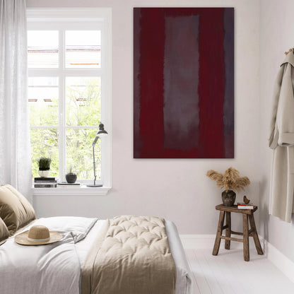 Red on Maroon - 1959 Poster | Mark Rothko Poster | Rothko Prints