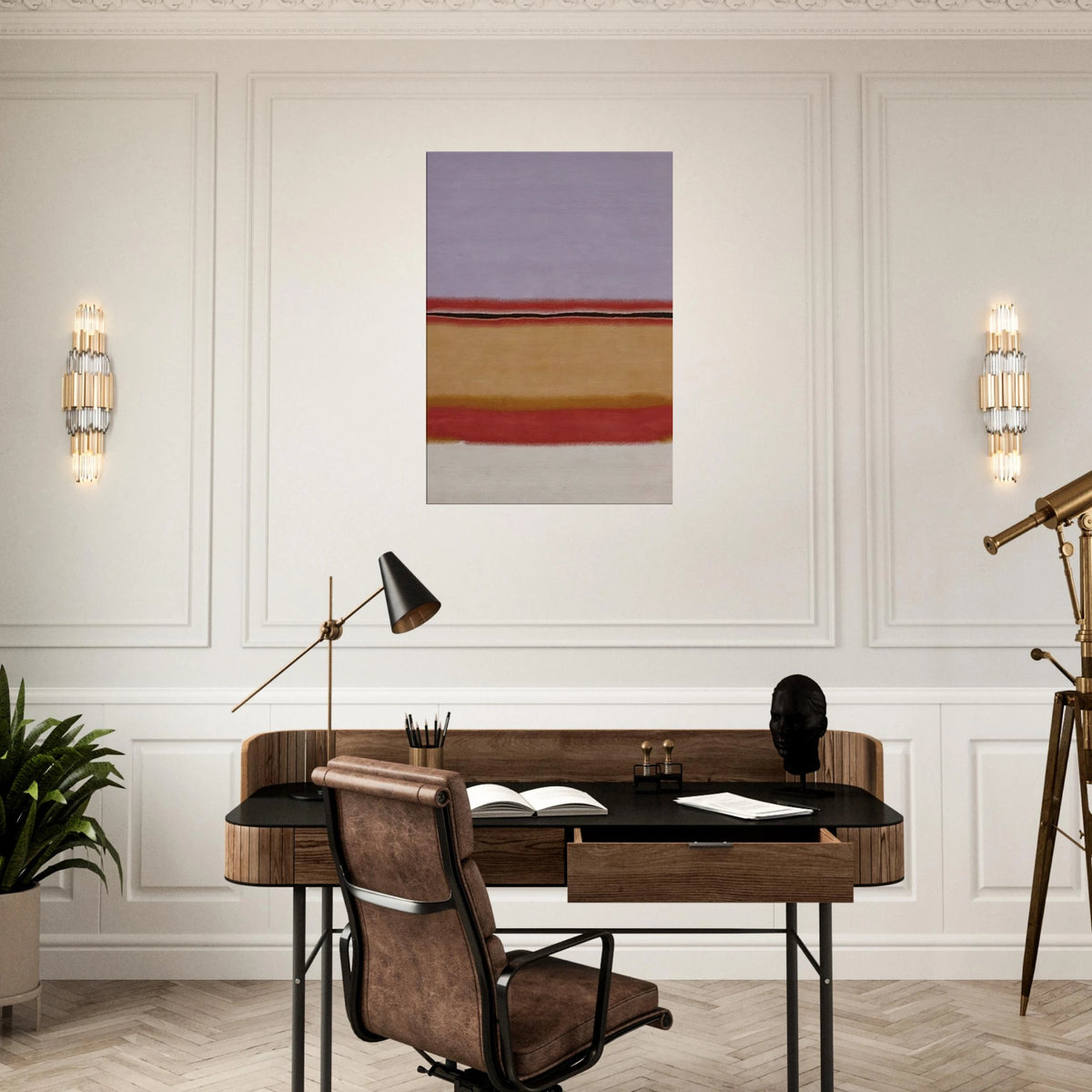 Orange over Violet - 1968 Canvas | Mark Rothko Canvas | Rothko Prints