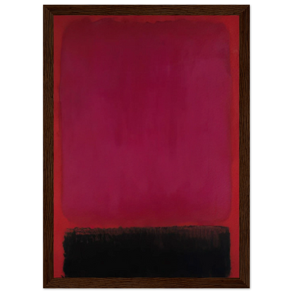 Untitled - 1967 Framed Poster | Mark Rothko Framed Prints Wall Art | Rothko Prints
