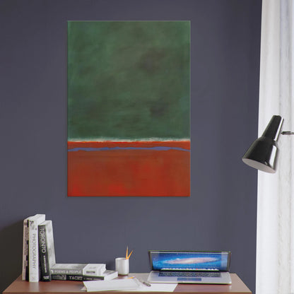 Green and Maroon - 1953 Canvas | Mark Rothko Canvas | Rothko Prints