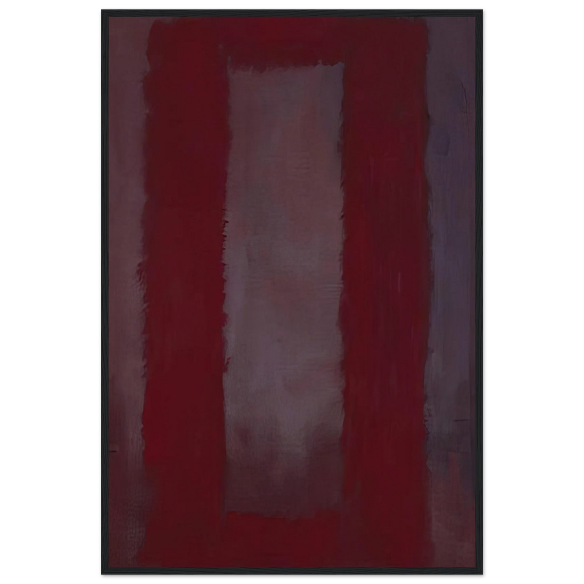 Red on Maroon - 1959 Framed Poster | Mark Rothko Framed Prints Wall Art | Rothko Prints