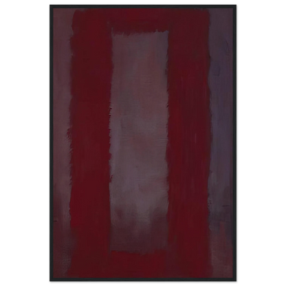 Red on Maroon - 1959 Framed Poster | Mark Rothko Framed Prints Wall Art | Rothko Prints