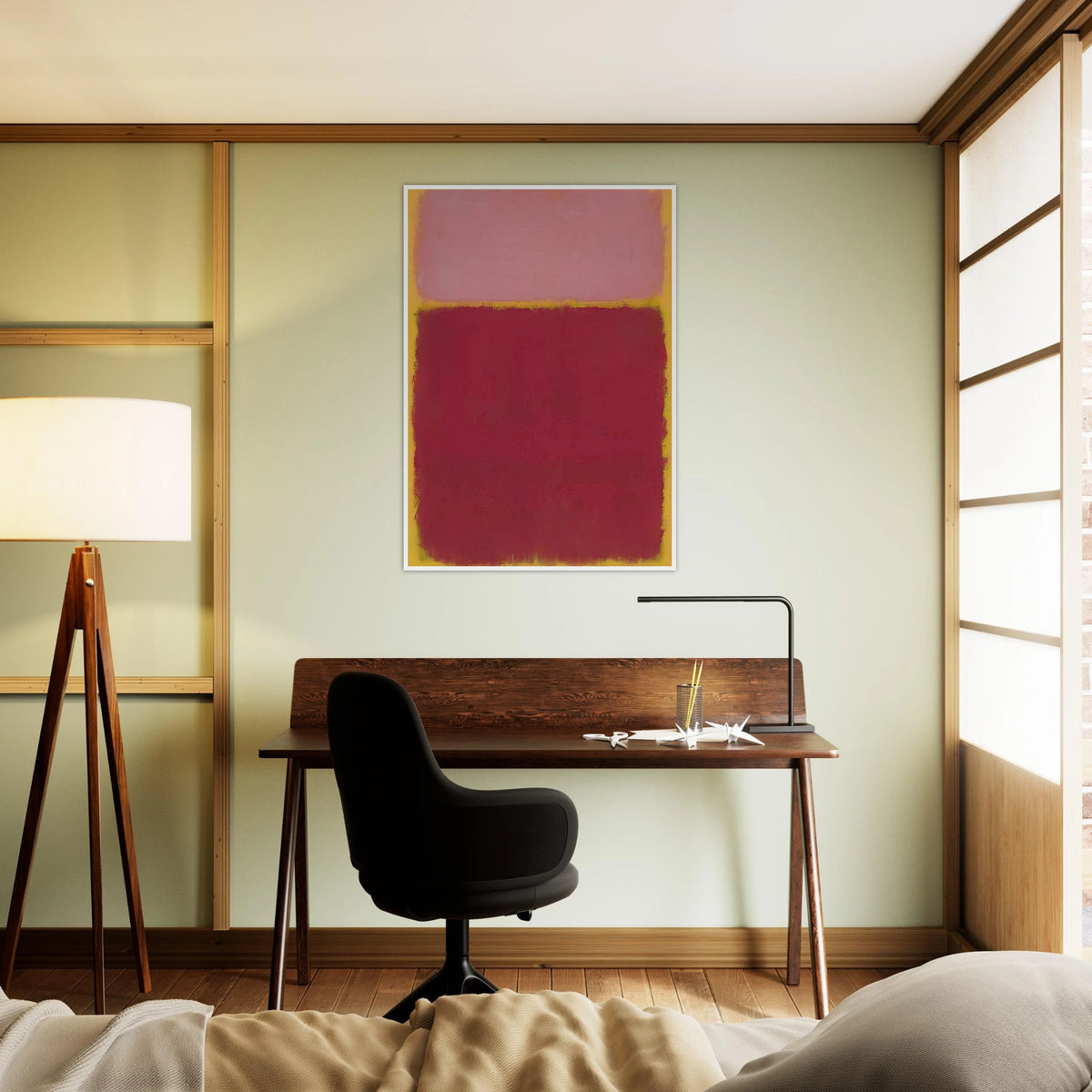 Untitled No. 17 - 1961 Framed Poster | Mark Rothko Framed Prints Wall Art | Rothko Prints