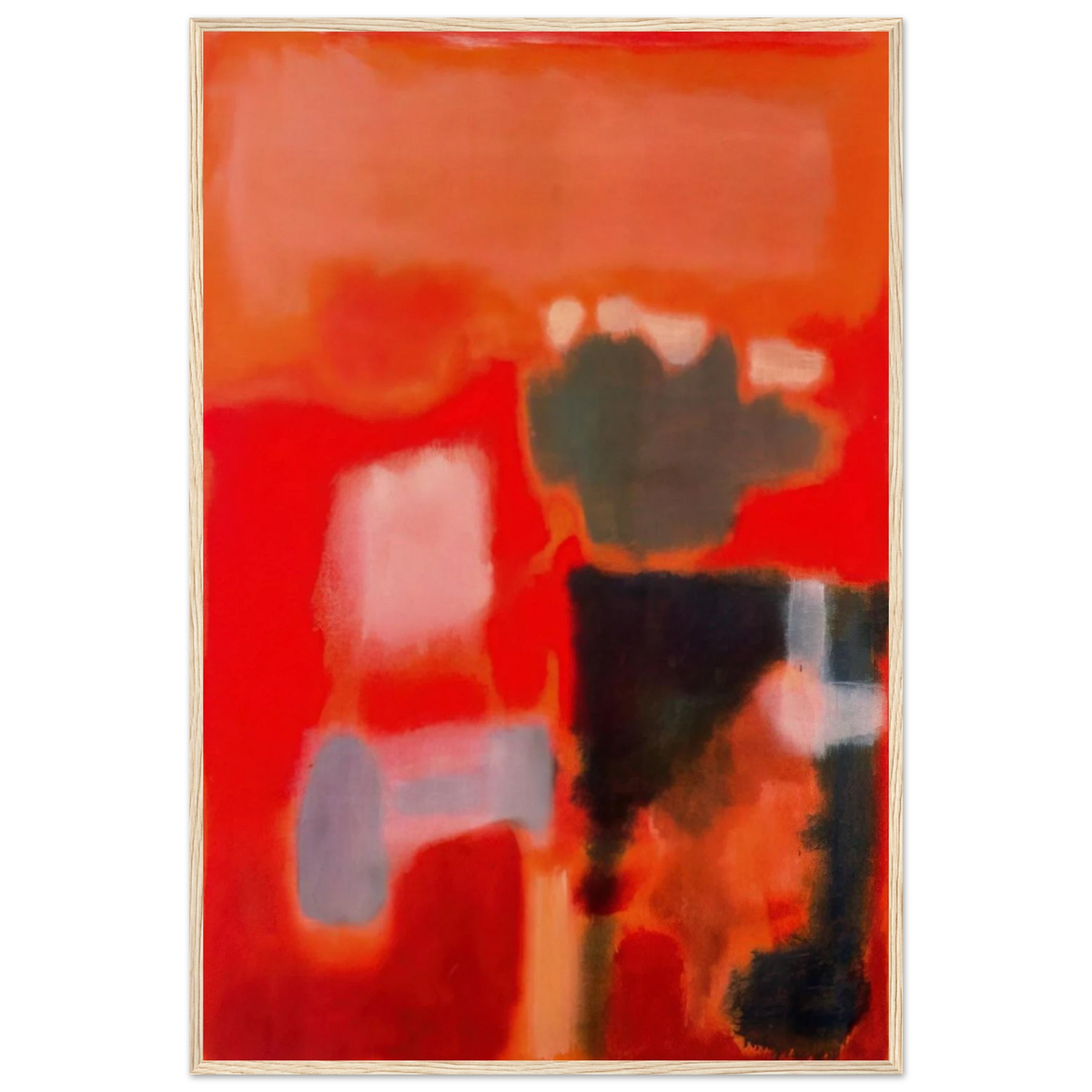 No.1 - 1949 Framed Poster | Mark Rothko Framed Prints Wall Art | Rothko Prints