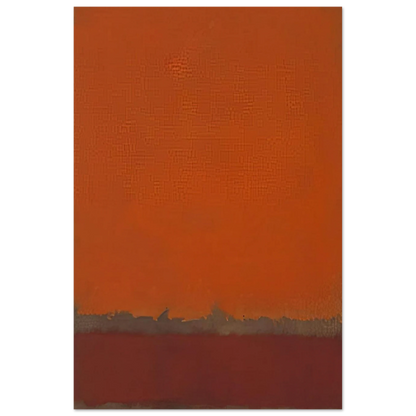 Ochre and Red on Red - 1962 Poster | Mark Rothko Poster | Rothko Prints