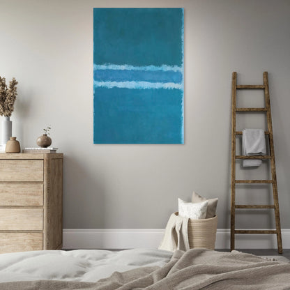 Untitled Blue Divided by Blue - 1966 Poster | Mark Rothko Poster | Rothko Prints