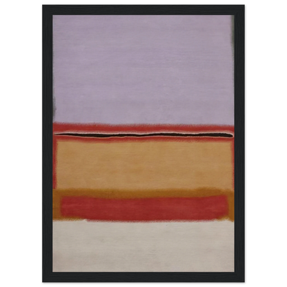 Orange over Violet - 1968 Framed Poster | Mark Rothko Framed Prints Wall Art | Rothko Prints