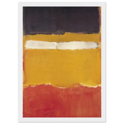 Number 24 Untitled - 1951 Framed Poster | Mark Rothko Framed Prints Wall Art | Rothko Prints