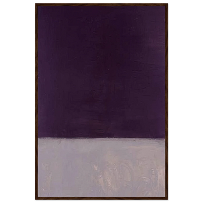 Untitled Black and Gray - 1970 Framed Poster | Mark Rothko Framed Prints Wall Art | Rothko Prints