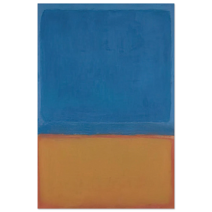 Untitled Red, Blue, Orange - 1955 Poster | Mark Rothko Poster | Rothko Prints