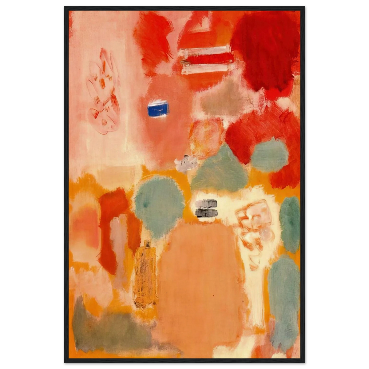 No. 21 - 1949 Framed Poster | Mark Rothko Framed Prints Wall Art | Rothko Prints