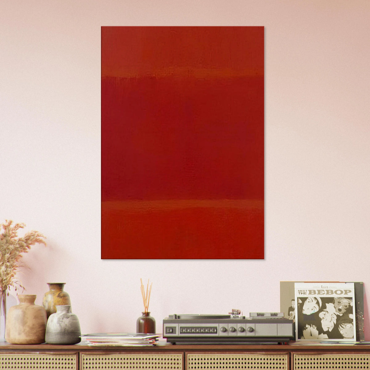 Red and Orange - 1955 Canvas | Mark Rothko Canvas | Rothko Prints