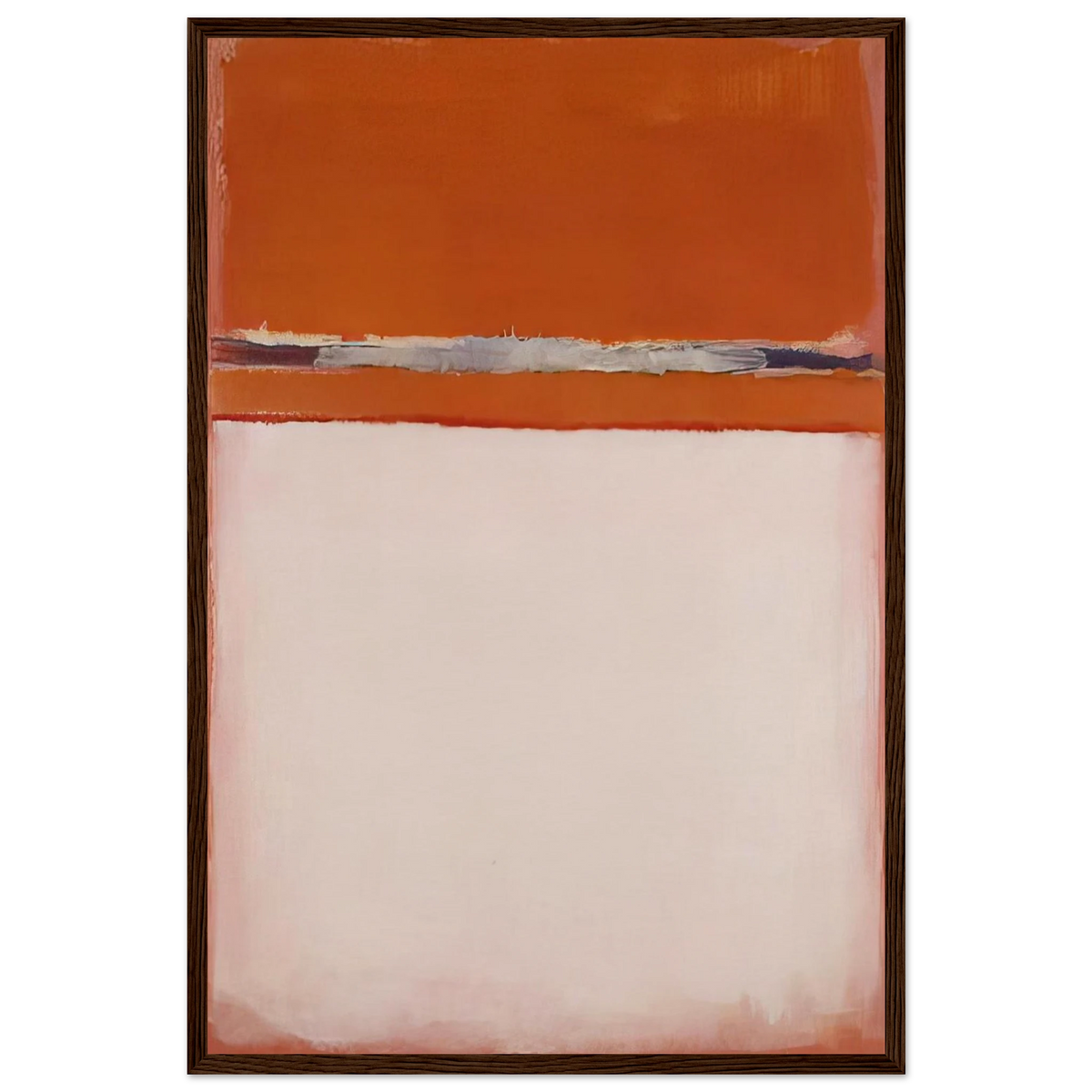 No.18 - 1951 Framed Poster | Mark Rothko Framed Prints Wall Art | Rothko Prints