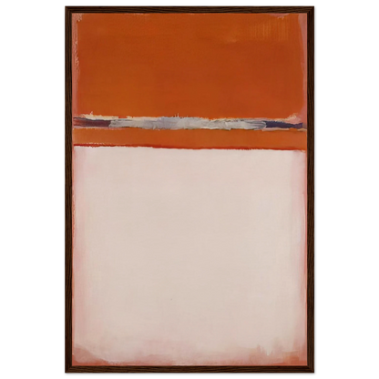 No.18 - 1951 Framed Poster | Mark Rothko Framed Prints Wall Art | Rothko Prints