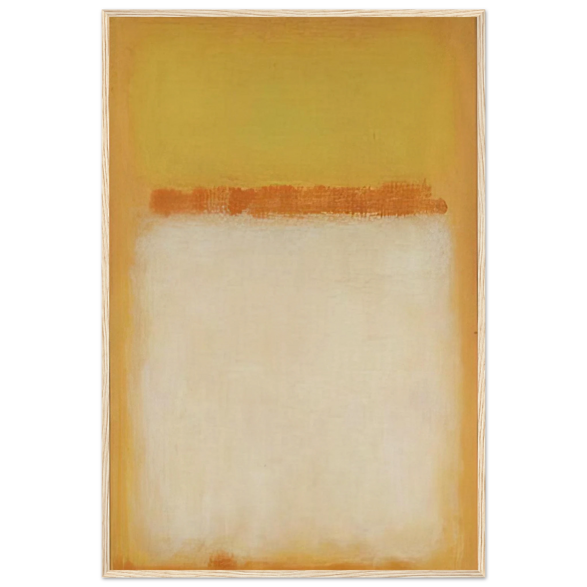 Untitled - 1955 Framed Poster | Mark Rothko Framed Prints Wall Art | Rothko Prints