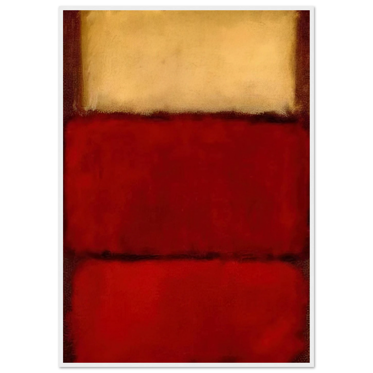 Red - 1964 Framed Poster | Mark Rothko Framed Prints Wall Art | Rothko Prints