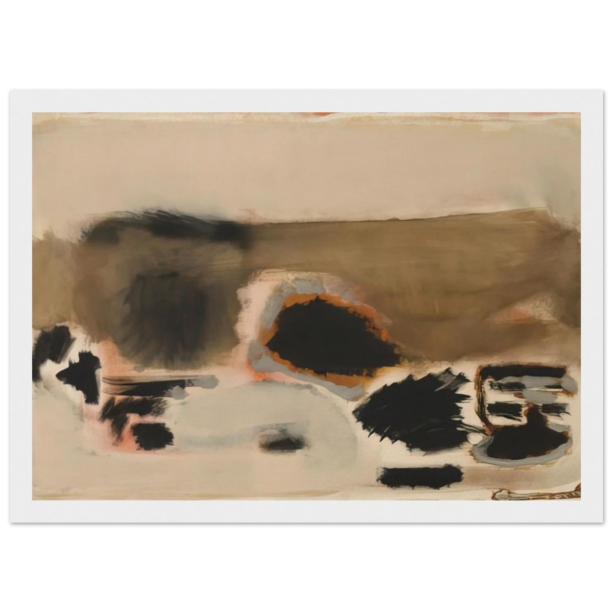 No.5No.24 - 1948 Framed Poster | Mark Rothko Framed Prints Wall Art | Rothko Prints