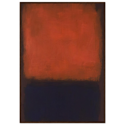 No. 14 - 1960 Framed Poster | Mark Rothko Framed Prints Wall Art | Rothko Prints
