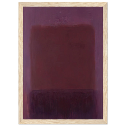 Purple Brown - 1957 Framed Poster | Mark Rothko Framed Prints Wall Art | Rothko Prints