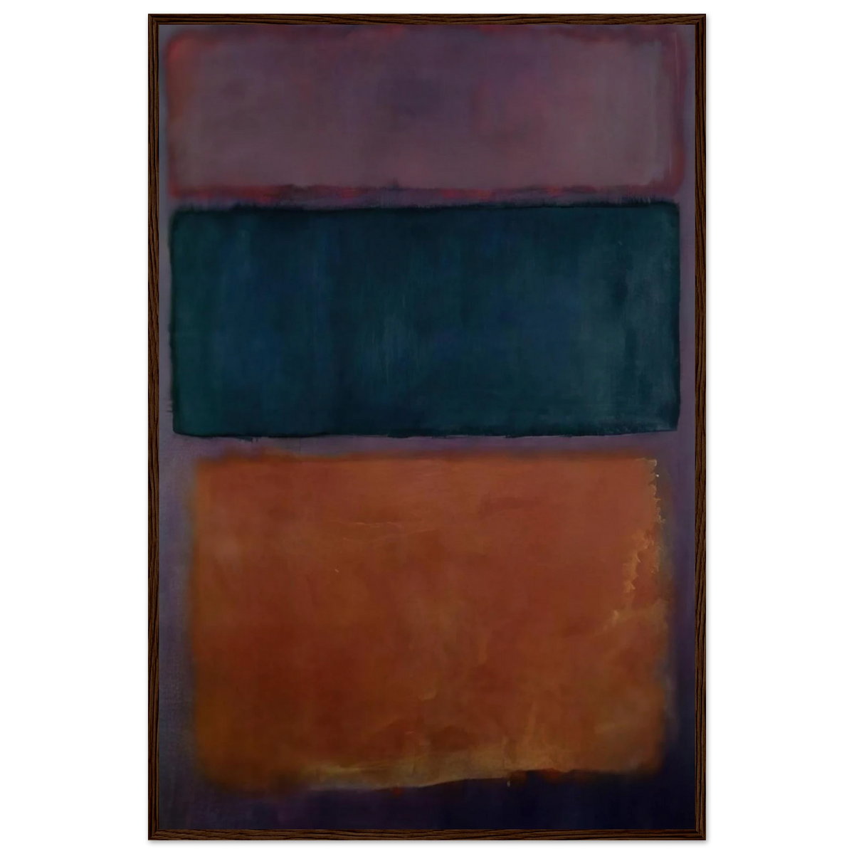 Untitled - 1963 Framed Poster | Mark Rothko Framed Prints Wall Art | Rothko Prints