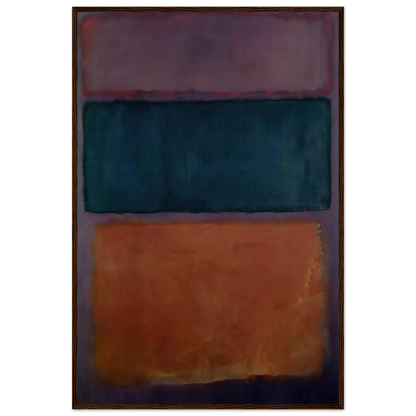 Untitled - 1963 Framed Poster | Mark Rothko Framed Prints Wall Art | Rothko Prints