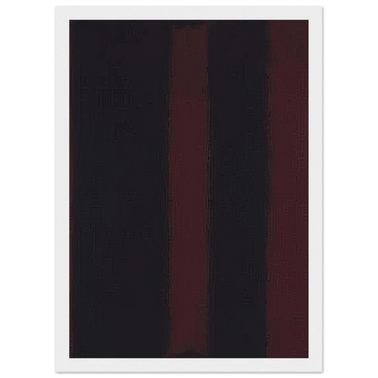 Black on Maroon - 1959 Framed Poster | Mark Rothko Framed Prints Wall Art | Rothko Prints