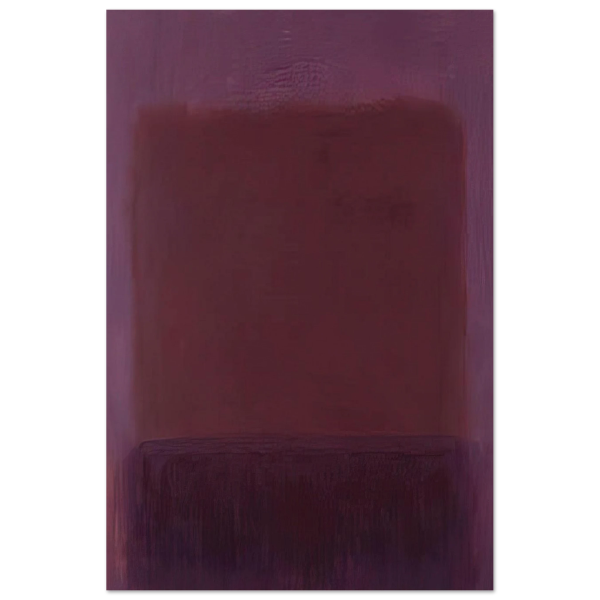 Purple Brown - 1957 Poster | Mark Rothko Poster | Rothko Prints