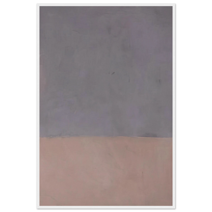 Untitled Gray and Mauve - 1969 Framed Poster | Mark Rothko Framed Prints Wall Art | Rothko Prints