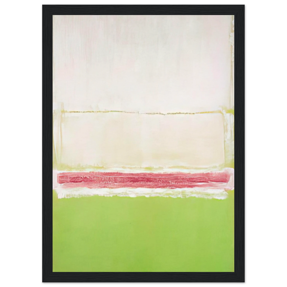 No. 2 No. 7 and No. 2 - 1951 Framed Poster | Mark Rothko Framed Prints Wall Art | Rothko Prints