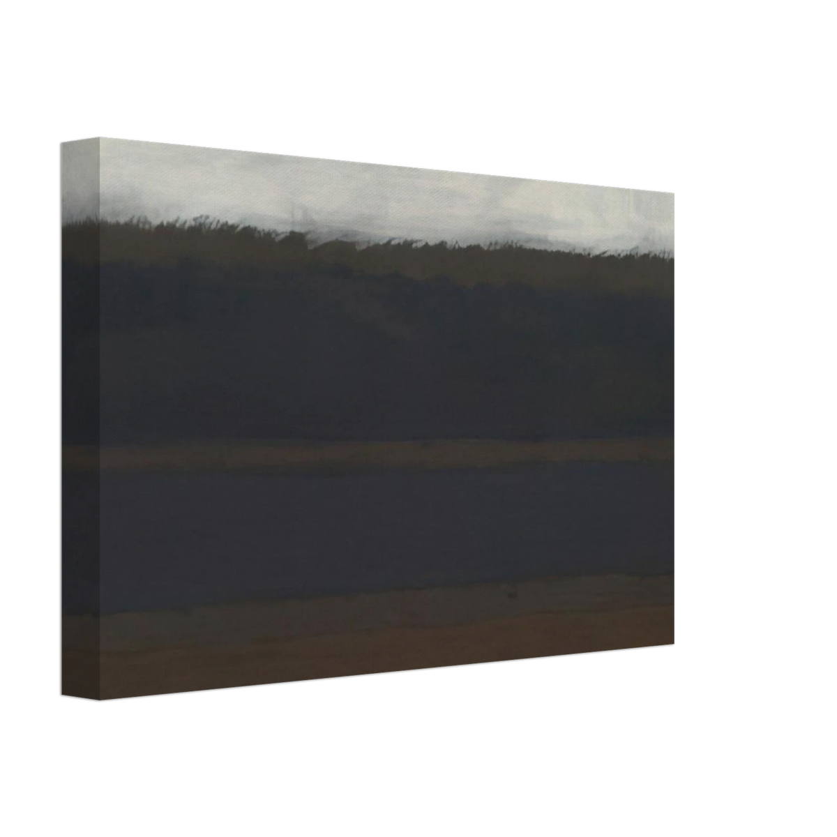 No. 14 Horizontals, White over Darks - 1961 Canvas | Mark Rothko Canvas | Rothko Prints