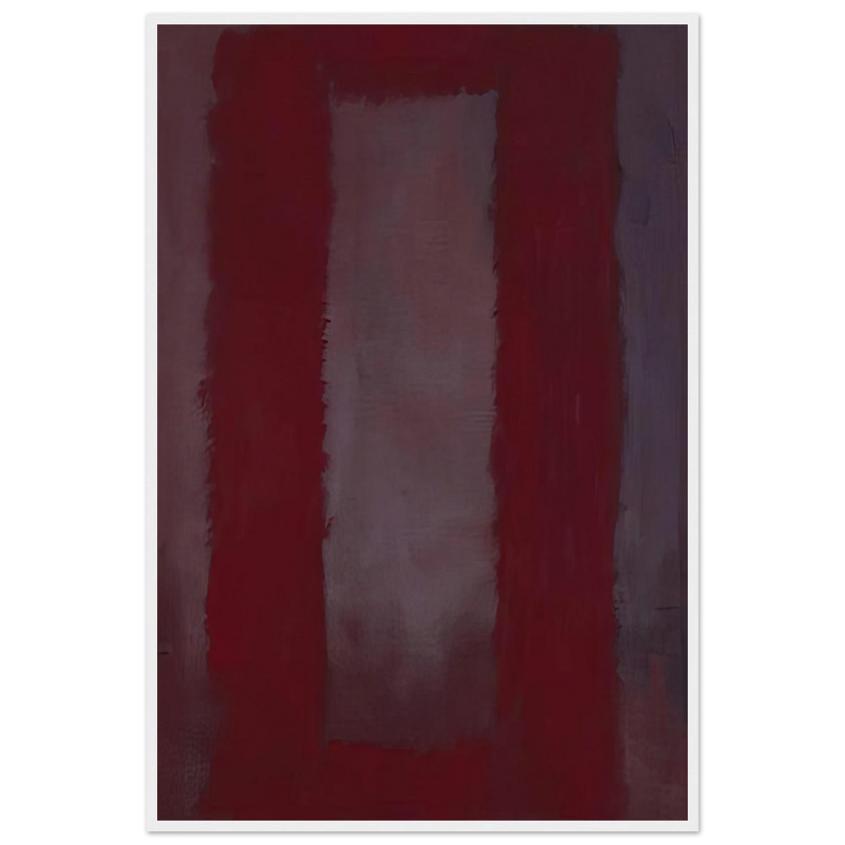 Red on Maroon - 1959 Framed Poster | Mark Rothko Framed Prints Wall Art | Rothko Prints