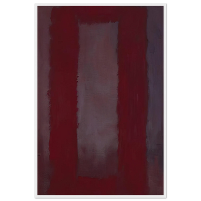 Red on Maroon - 1959 Framed Poster | Mark Rothko Framed Prints Wall Art | Rothko Prints