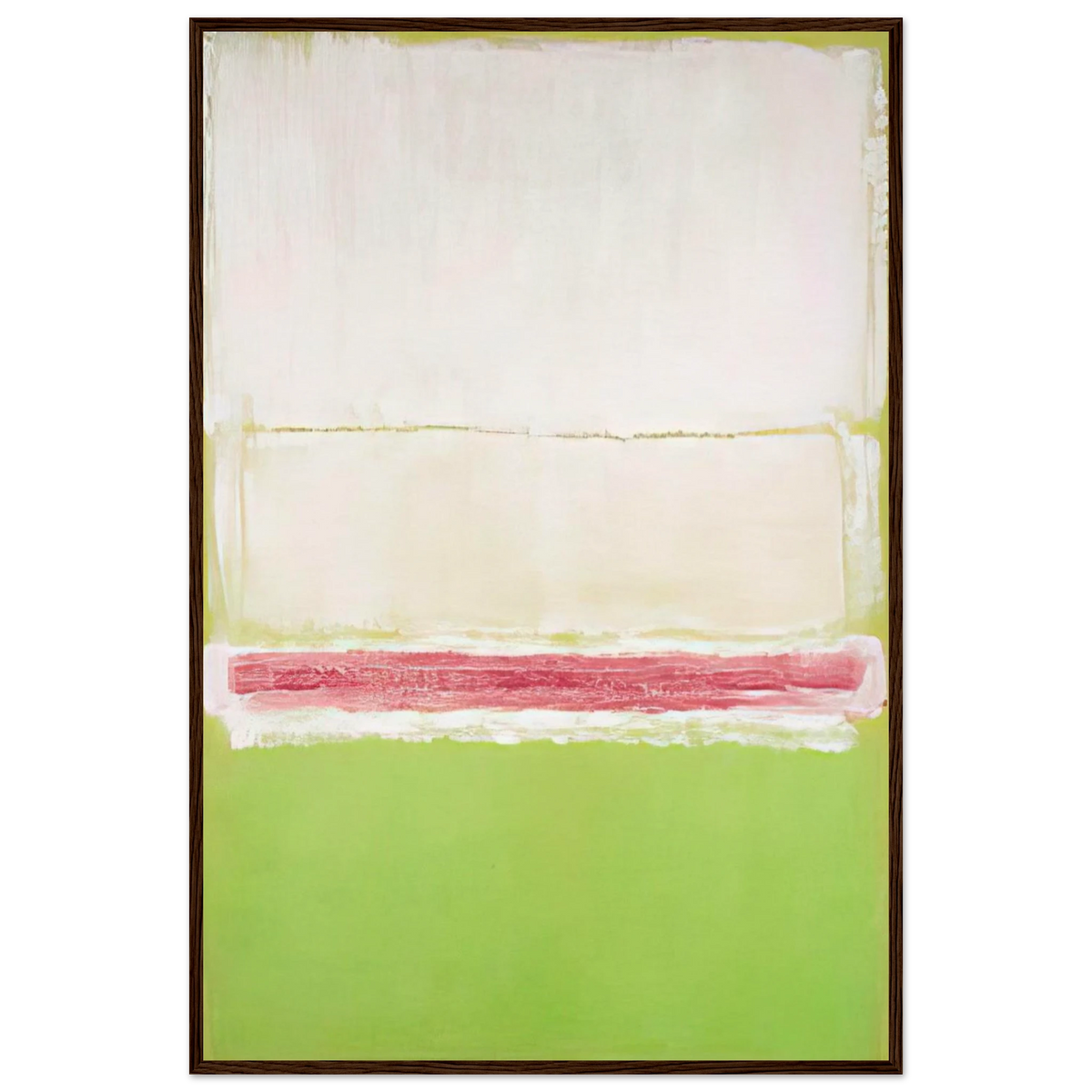 No. 2 No. 7 and No. 2 - 1951 Framed Poster | Mark Rothko Framed Prints Wall Art | Rothko Prints
