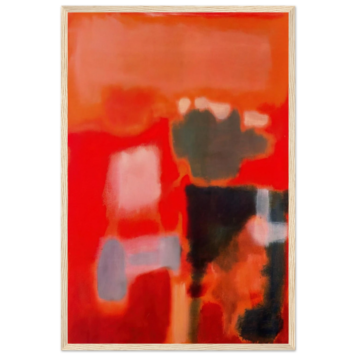 No.1 - 1949 Framed Poster | Mark Rothko Framed Prints Wall Art | Rothko Prints