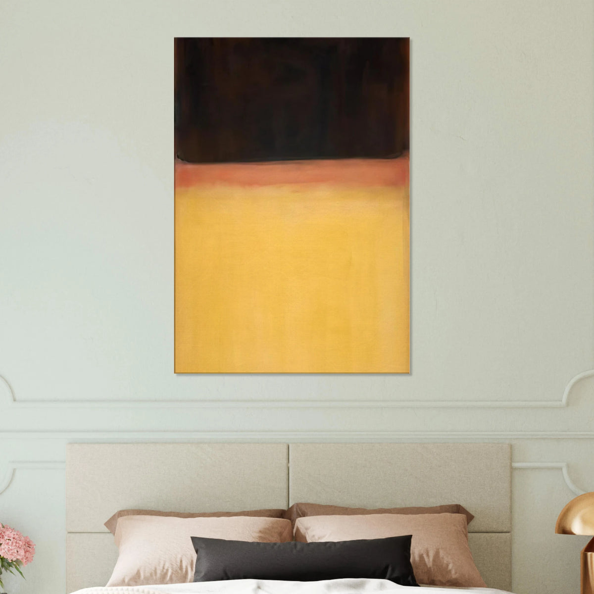No.9 Dark over Light Earth - 1954 Canvas | Mark Rothko Canvas | Rothko Prints