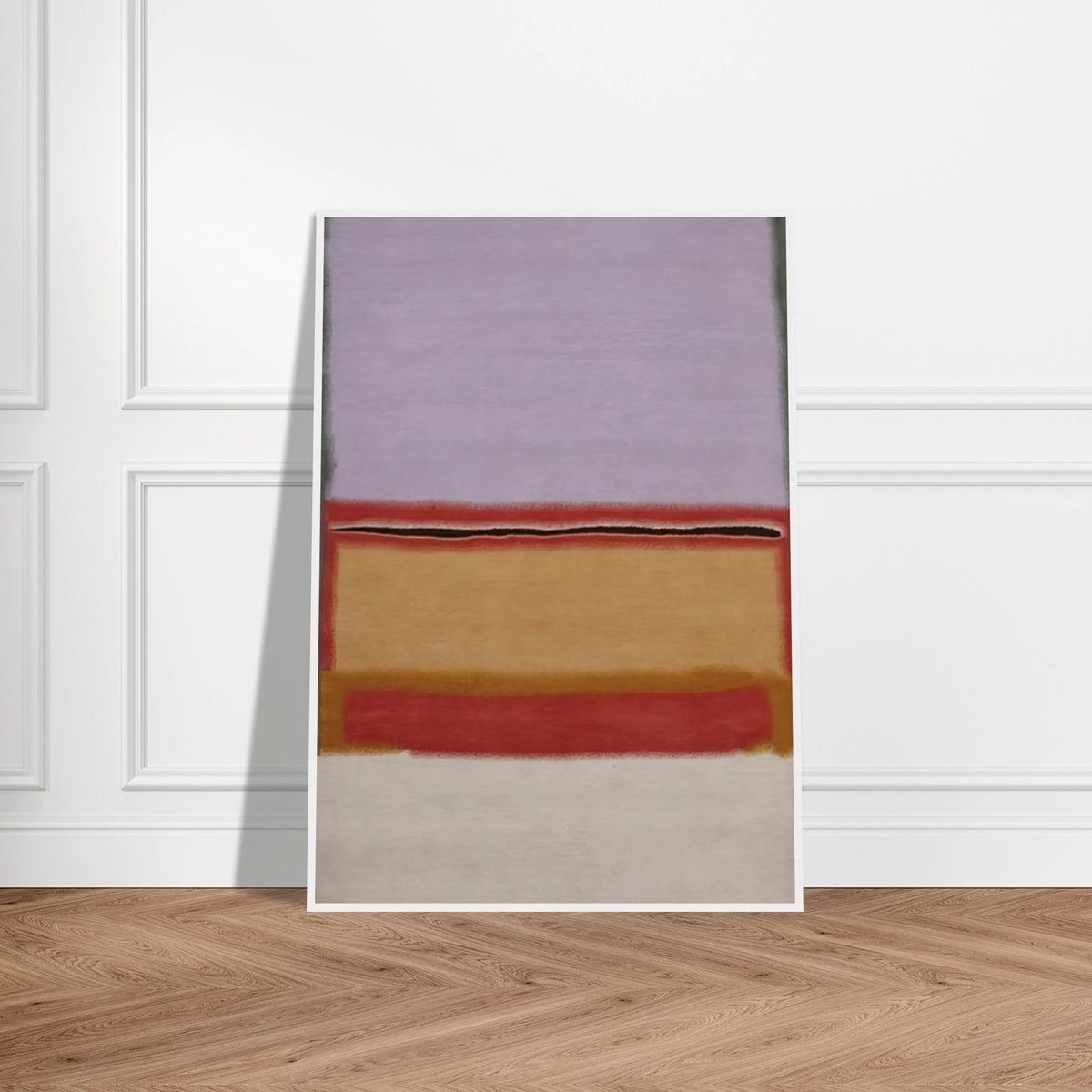 Orange over Violet - 1968 Framed Poster | Mark Rothko Framed Prints Wall Art | Rothko Prints