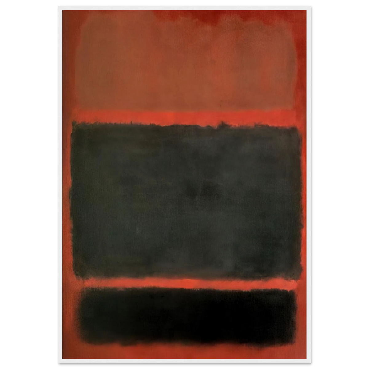 No.20 - 1957 Framed Poster | Mark Rothko Framed Prints Wall Art | Rothko Prints