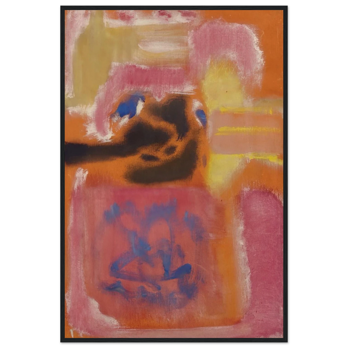 No. 9 - 1947 Framed Poster | Mark Rothko Framed Prints Wall Art | Rothko Prints