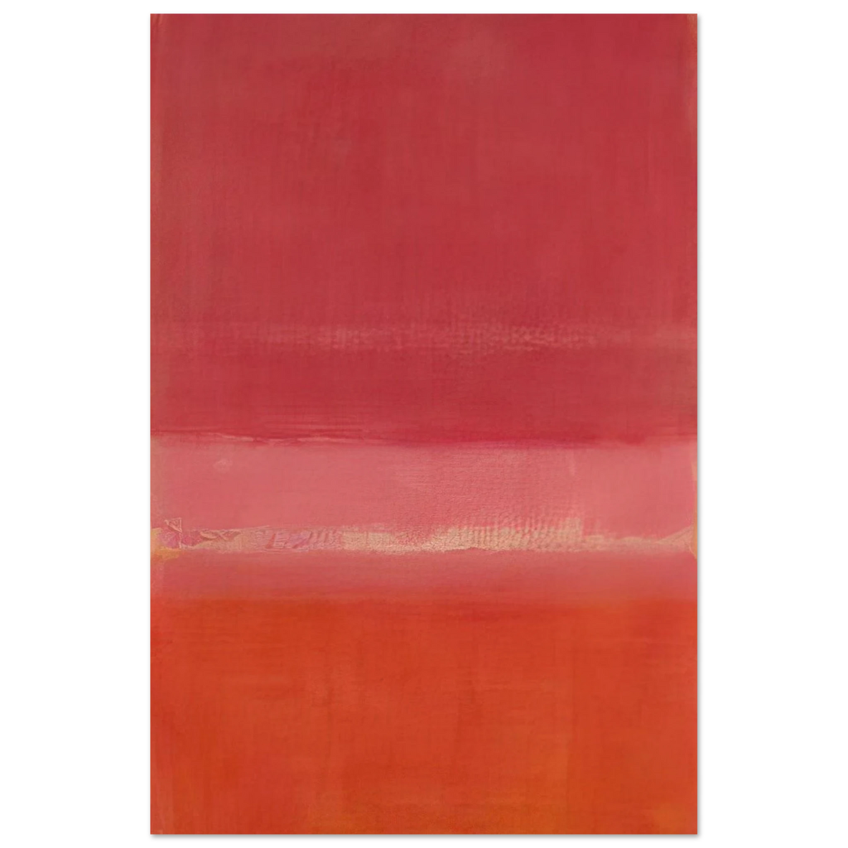 Untitled Red - 1956 Poster | Mark Rothko Poster | Rothko Prints
