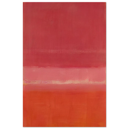 Untitled Red - 1956 Poster | Mark Rothko Poster | Rothko Prints