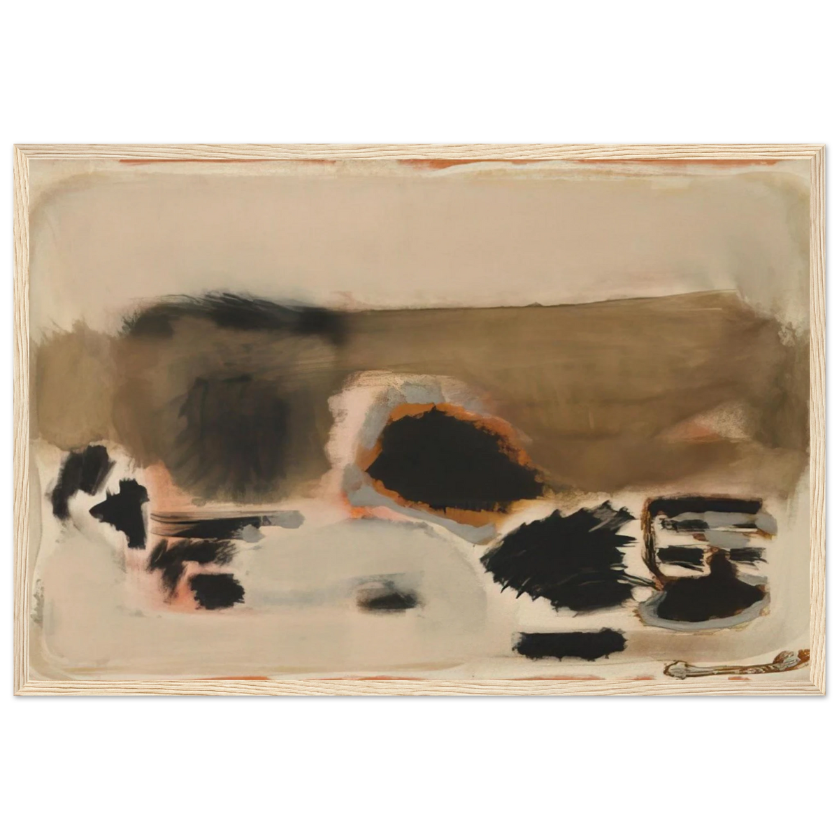 No.5No.24 - 1948 Framed Poster | Mark Rothko Framed Prints Wall Art | Rothko Prints