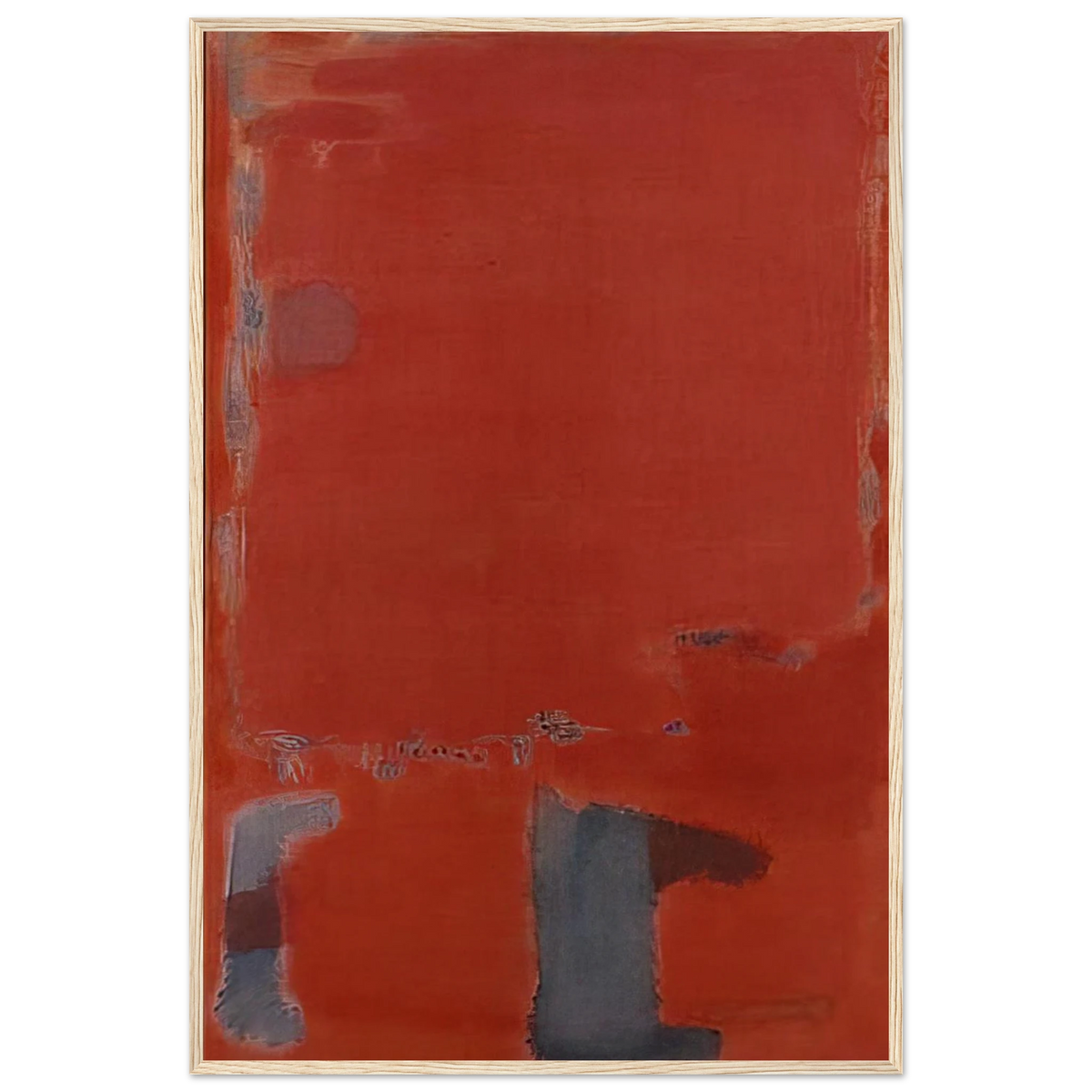 No. 21 - c.1949  New York , United States Framed Poster | Mark Rothko Framed Prints Wall Art | Rothko Prints