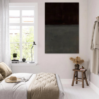 Untitled brown and gray - 1969 Poster | Mark Rothko Poster | Rothko Prints