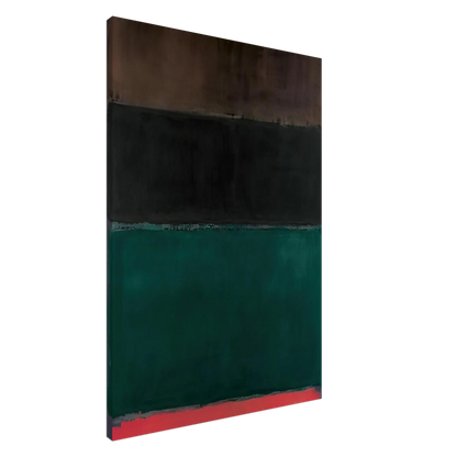 Untitled Red-Brown, Black, Green, Red - 1962 Canvas | Mark Rothko Canvas | Rothko Prints